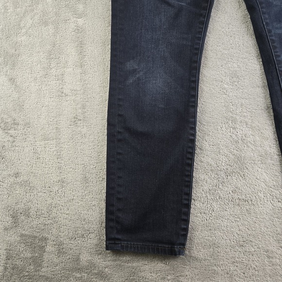 Madewell Jeans Womens 28x25 Blue Denim Skinny Skinny Crop Stretchy Dark Wash - Picture 9 of 14